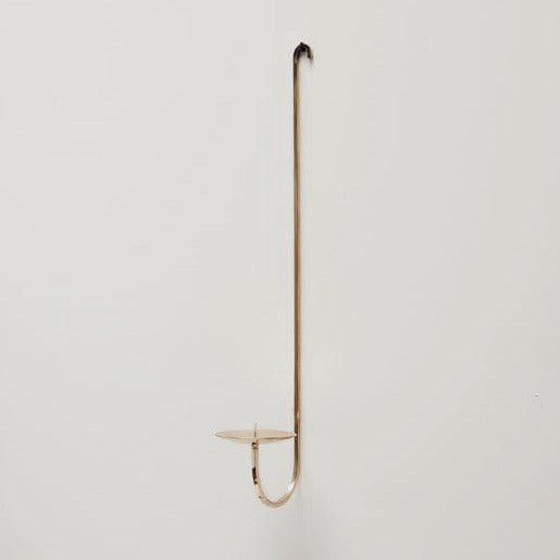 brass wall candle holder (set of 2)