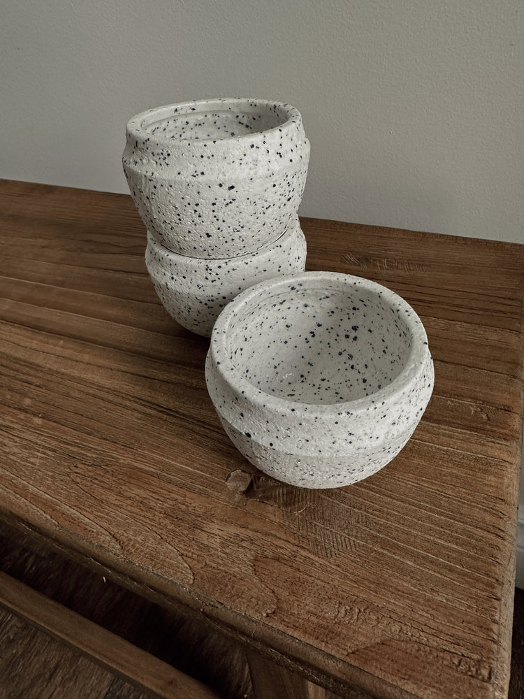speckled mini pot
