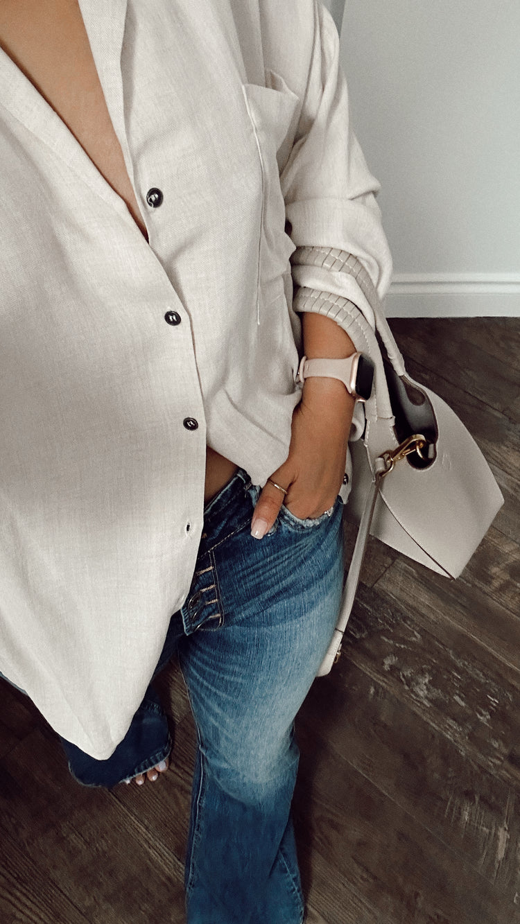 bella high rise flare jeans