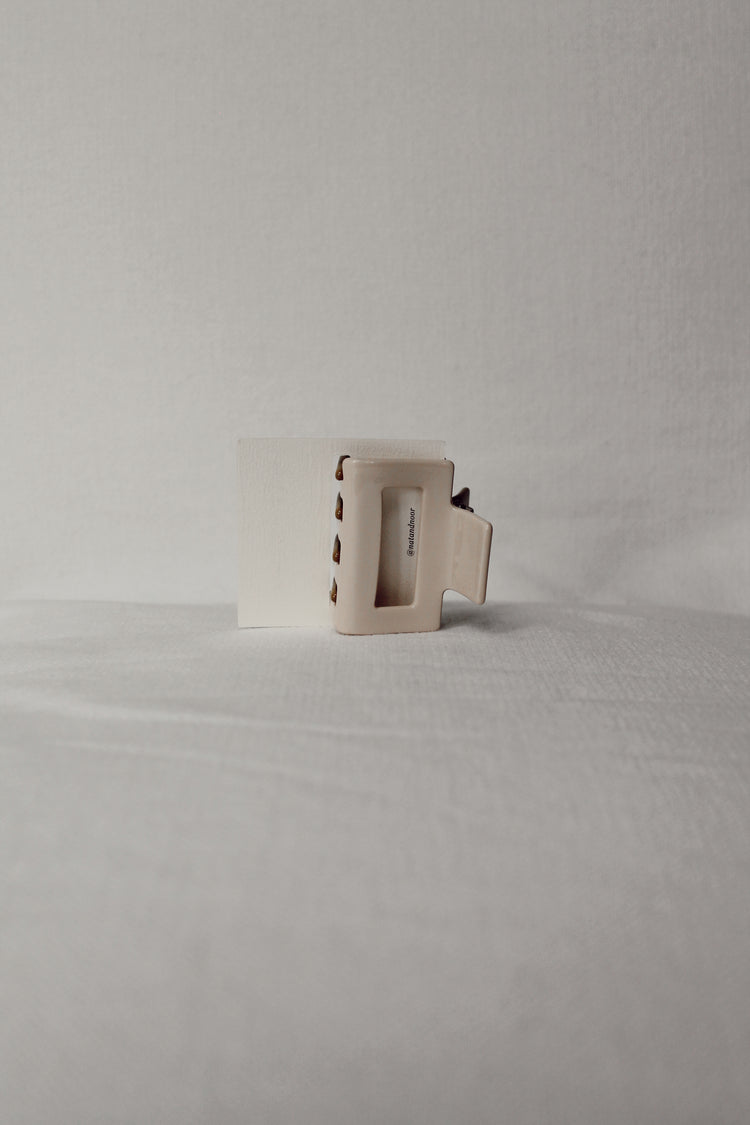 two tone hair clip