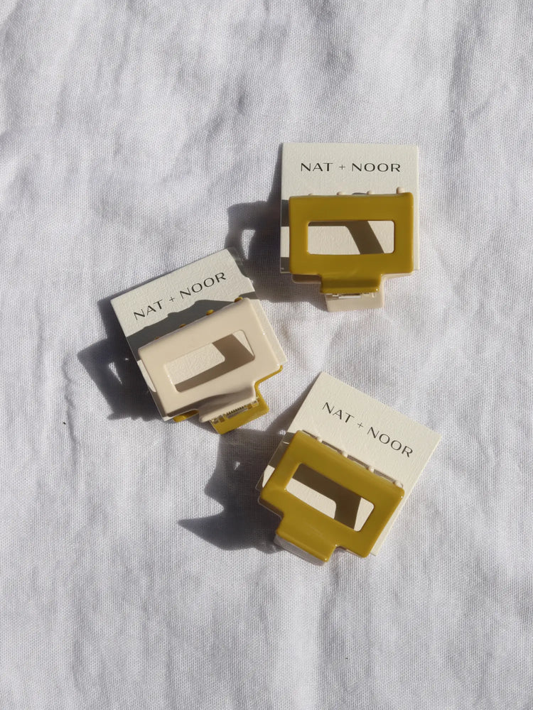 two tone hair clip