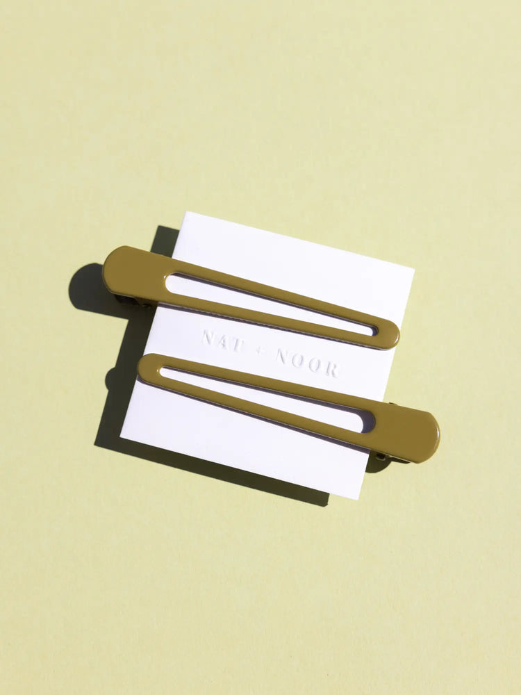 triangle hair clip set