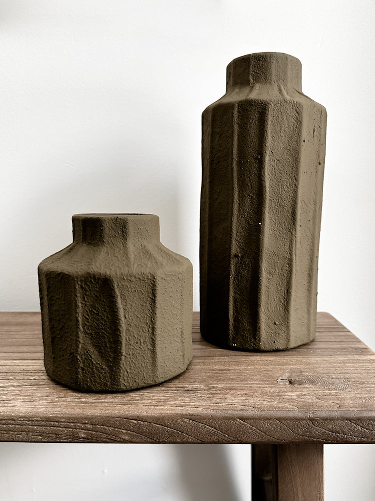 Nomar Vase in Green