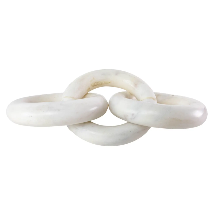 white marble chain