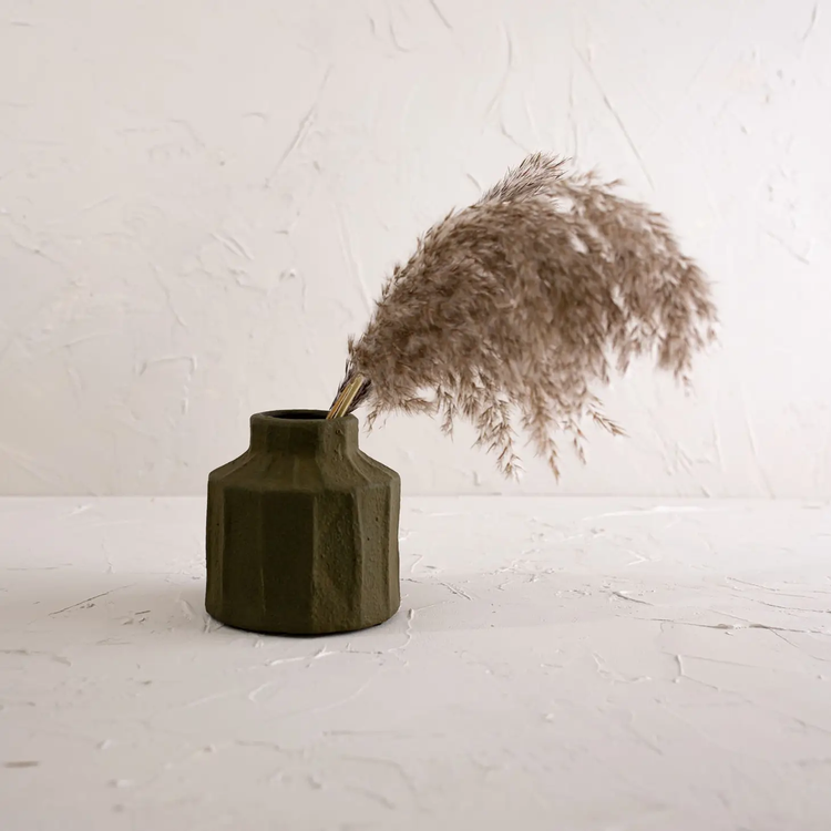 Nomar Bud Vase in Green
