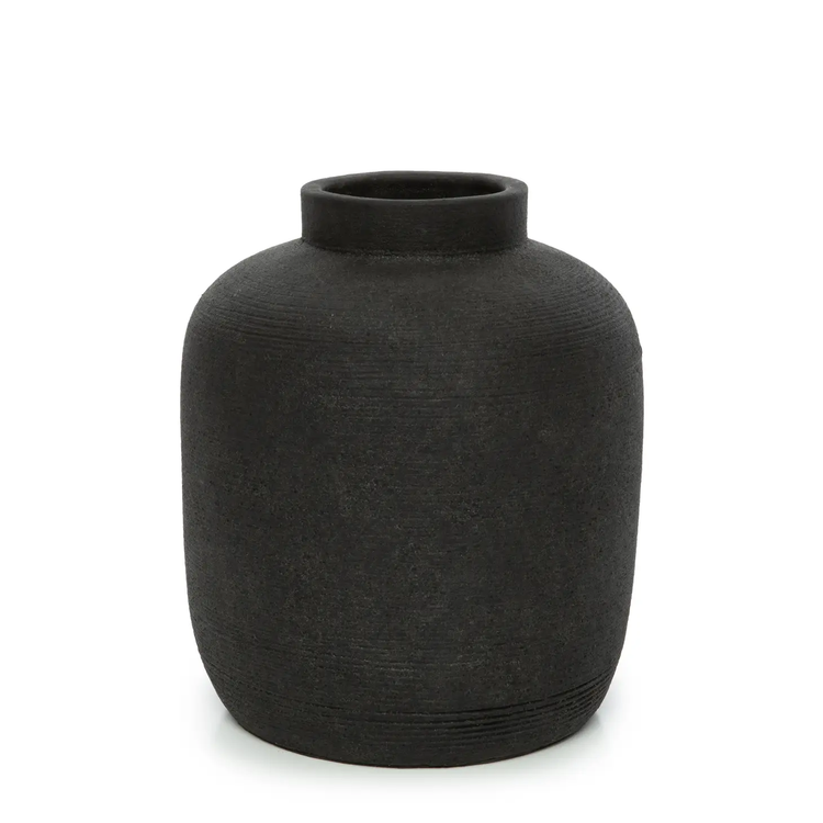Peaky Vase in Black / large