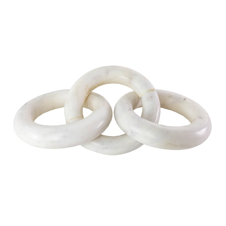 white marble chain