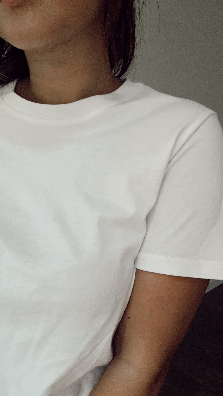 the perfect white tee