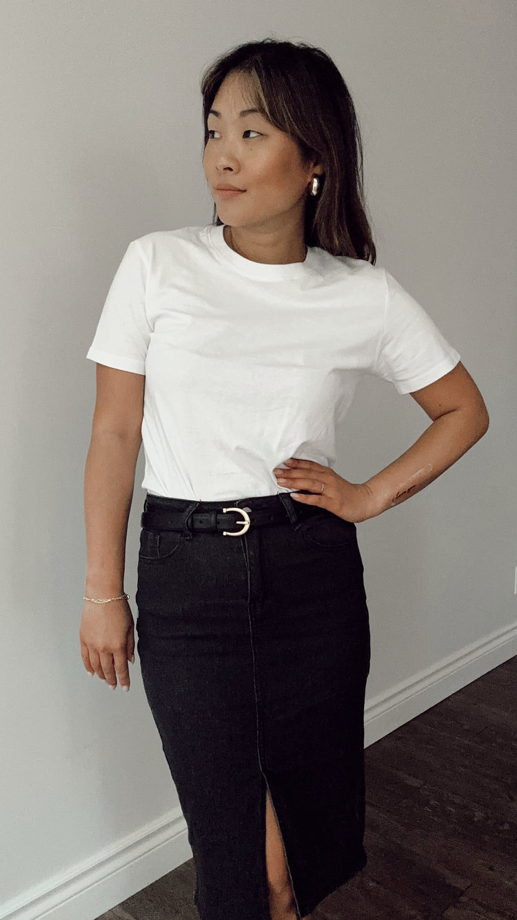 the perfect white tee