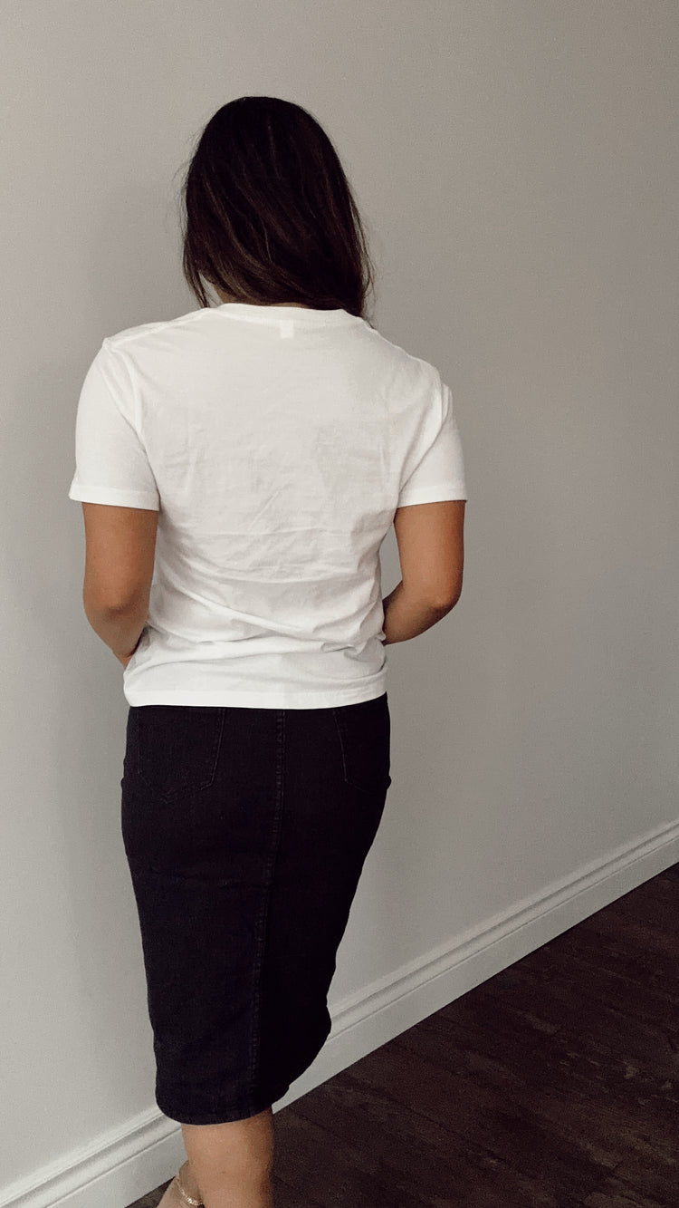 the perfect white tee