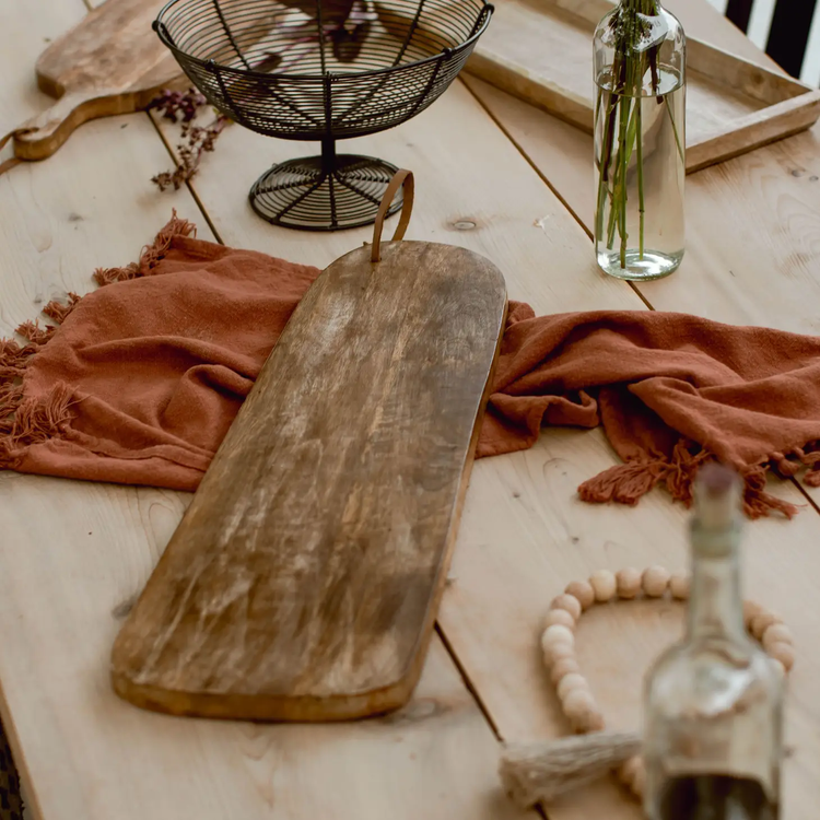 large mango wood serving board