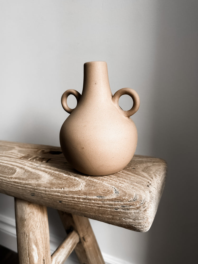 Harappan Belly Vase in Terracotta