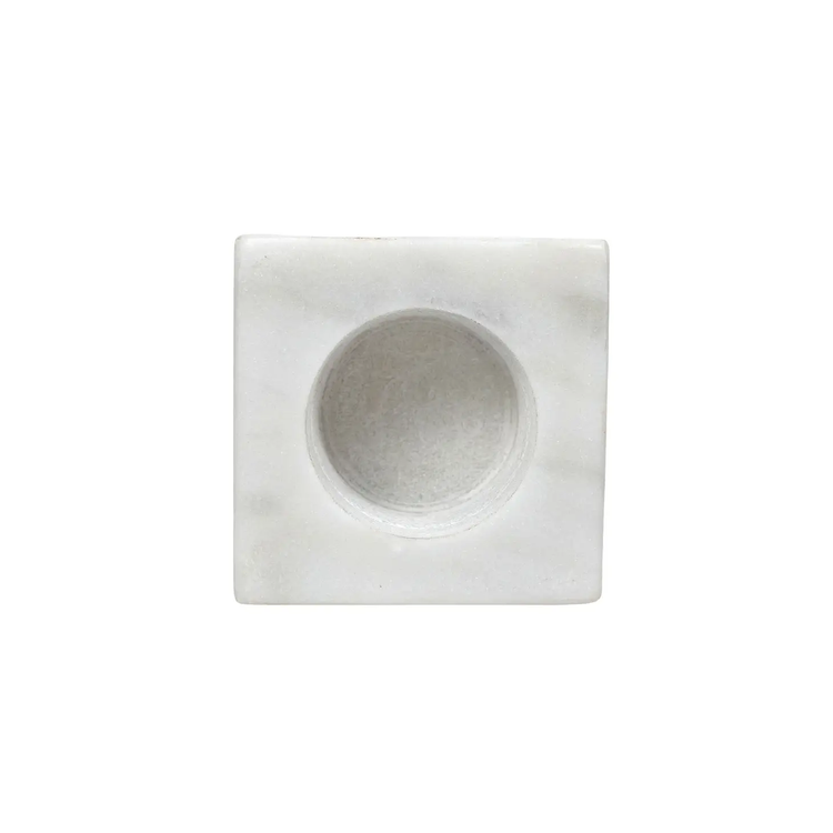 • sold out • fleur marble tealight holder